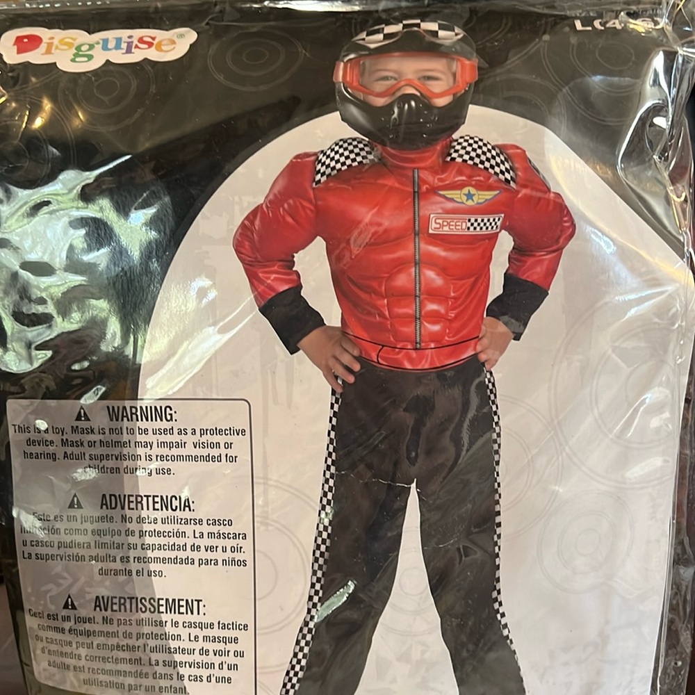 Toddler Halloween/Birthday costume deluxe turbo racer